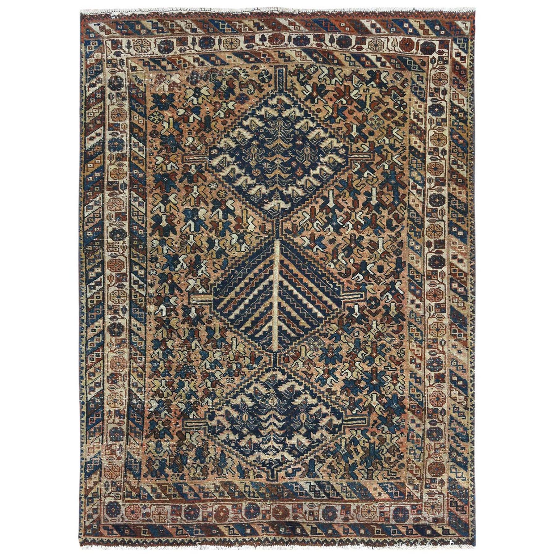 Overdyed & Vintage Rugs LUV735039